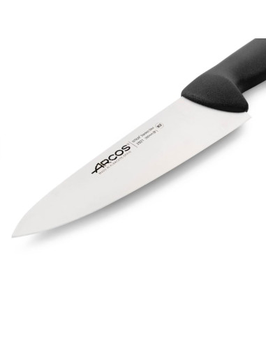 CUCHILLO 200 mm COCINERO NEGRO 2900 ARCOSCuchillos