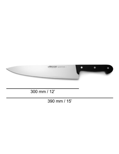 CUCHILLO 300 mm COCINERO UNIVERSAL ARCOSCuchillos