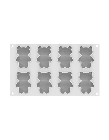 MOLDE TEDDY BEAR 68 79x56xH27 mm - 8c 68ml