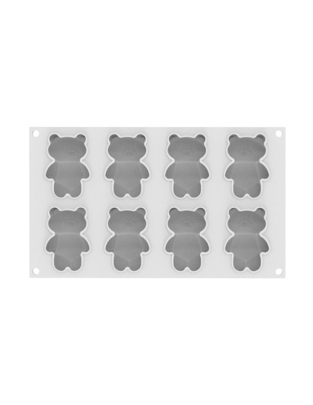 MOLDE TEDDY BEAR 68 79x56xH27 mm - 8c 68ml