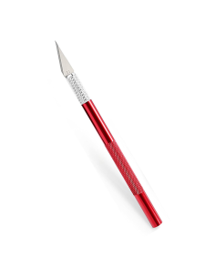 CUTTER BISTURI ALUMINIO ROJO 14CM