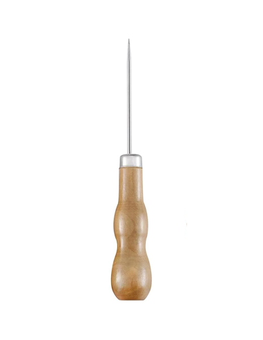 PUNZON MANGO MADERA 13,5 CM PUNZON MANGO MADERA 13,5 CM