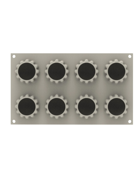 MOLDE MEDUSE 115 D.58xH56 mm - 8c 115ml