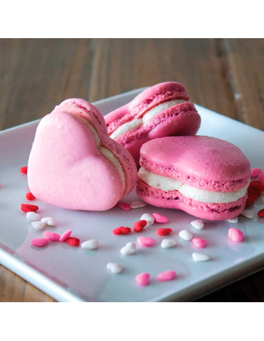 TAPETE HEART MACARONSTapetes cocción TAPETE HEART MACARONSTapetes cocción