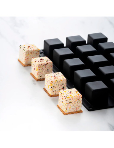 MOLDE CUBE40TIME 34x34xh26 mm 15x40 mlBuffet