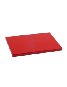 TABLA DE CORTE 40 x30 x h 2 cm HD PE ROJA