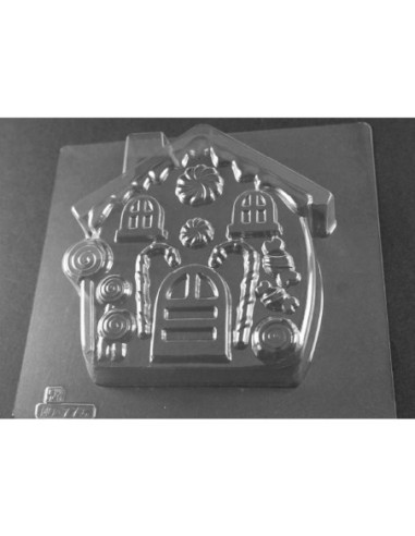 MOLDE PVC ARMD776 CASITA CARAMELOS 170x170x38mm