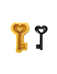 MOLDE LLAVE DE CORAZÓN 84X44X15mm
