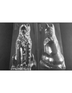 MOLDE PVC PASTOR ALEMÁN 3D 300x130x150mm (2moldes) 2
