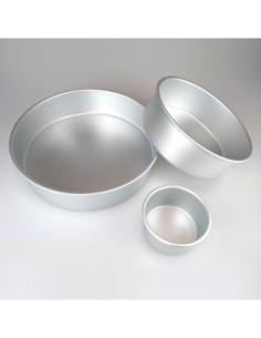 MOLDE CILINDRICO ALUMINIO 6CM Y 7CM ALT