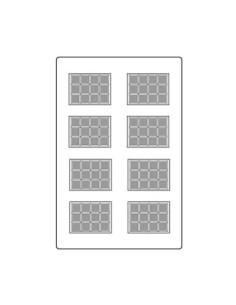 MOLDE PVC SNACK ARPO183 35x25x5mm (8c)-1