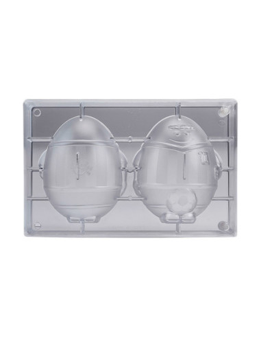 MOLDE POLIC. HUEVO MAILLOT FÚTBOL 135x115 mm -2