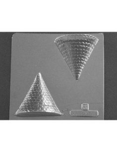 MOLDE PVC ARVA919 TEJADO CÓNICO CASTILLO D70x75mm