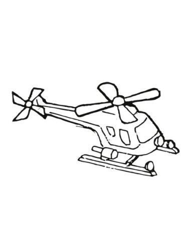 MOLDE PVC AR2089 HELICÓPTERO 300x80x110mm