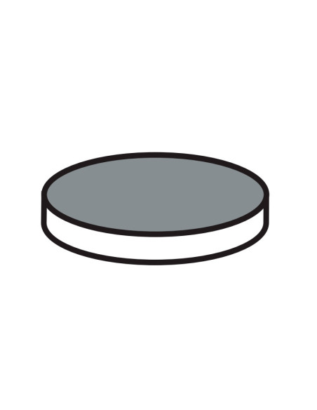 MOLDE PVC ARB898 BASE REDONDA D135x10mm