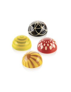 CHOCO STAMP A-4 SILICONE MOULDS D.31xH.17 mm