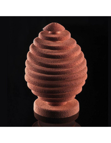 MOLDE 3D EGG CHOC D80x150mm (2pz) SILICONA-1