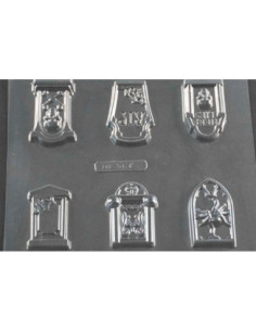 MOLDE PVC ARDI567 LÁPIDAS 40x65x10mm (6c) -1