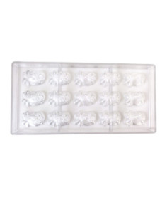 MOLDE M158 BOCCIOLO ROSA 40x29x13.7mm 15p 135x275 2