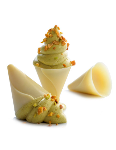 MOLDE 20GU001 CONO 32X37mm 20p 175X275 POLICARBONATOPetitFour 275x175