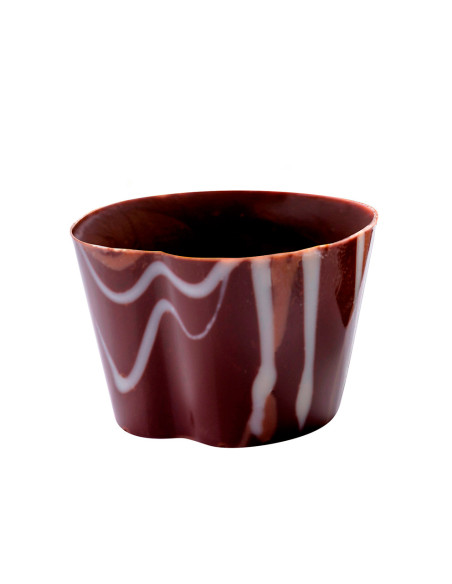 MOLDE 20GU004 VASO OCHO 33x33x23mm 24p 175X275PetitFour 275x175