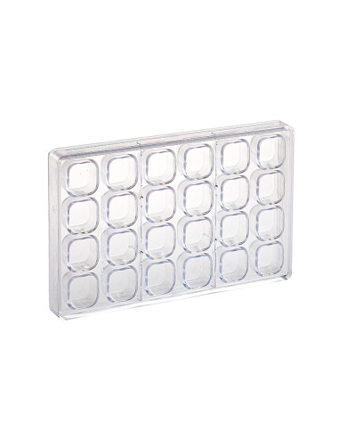 MOLDE 20GU003 VASO RECTANGULAR 33x31x20mm 24p 175x275PetitFour 275x175