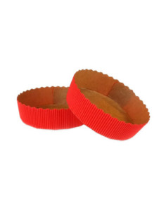 MOLDE REDONDO 100x30mm PK (50u) ROJO