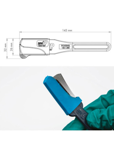 CUCHILLA DESECHABLE RECTA FOURNIL PK(5u)-2