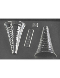 MOLDE PVC ARVA718 TEJADO CÓNICO ALTO D53x80mm