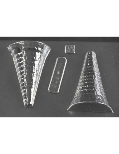 MOLDE PVC ARVA718 TEJADO CÓNICO ALTO D53x80mm