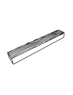 MOLDE PVC TURRÓN TU484 250x35x25 (1c)