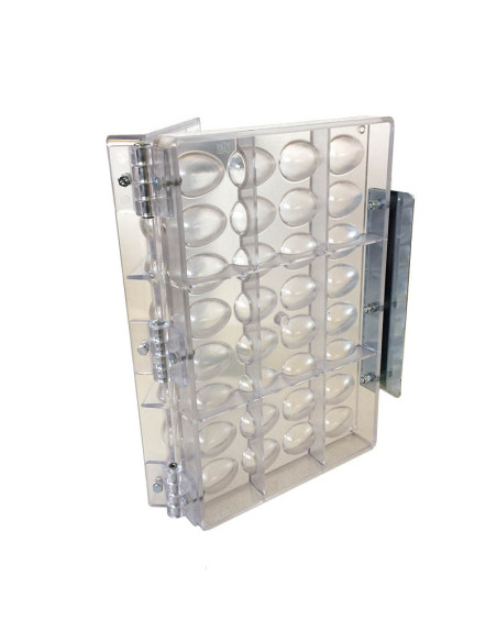 MOLDE HUEVO LISO 32,5x22,5mm 32p - 10g ROTATIVA-2