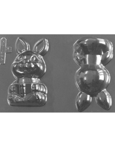 MOLDE PVC CONEJO LECTOR 115x70x75mm (MD)