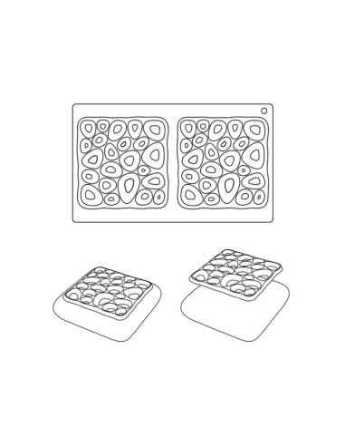 MOLDE TOP02 SPONGECake Decor