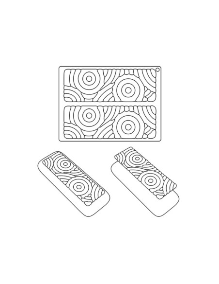 MOLDE TOP04 CIRCLECake Decor