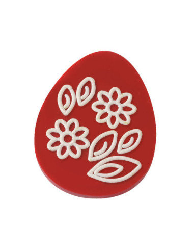 MOLDE DECOR HUEVO PASCUA 39x50mm POLICARBONATO
