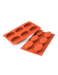 MOLDE SF111 OVALS 88x53xh24mm 8c 85ml