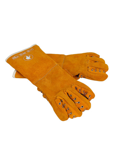 GUANTE 5 DEDOS 40cm MALLA METALICA (PAR)