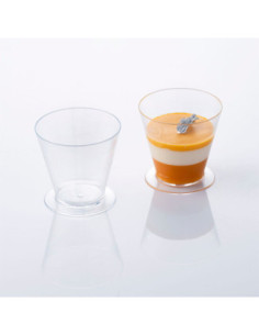 VASO CONO CON PIE (100 uds.)  2