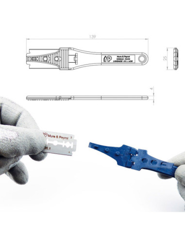 CUCHILLA LANDAISE HOJA INOX-2