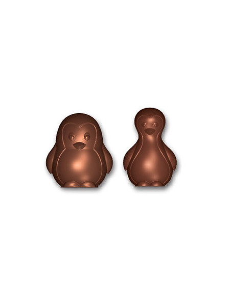 MOLDE PINGÜINOS 50X44.9mm 4+4-1