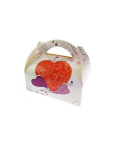 CAJA AMORE 17x10x9cm PK (50u) CON ASA