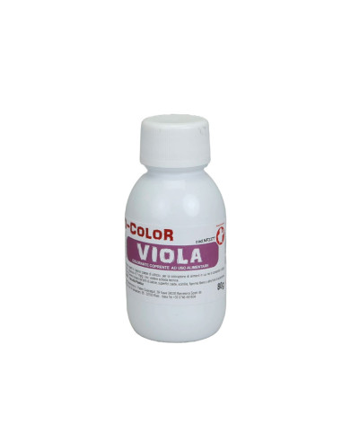 COL.LI. VIOLETA CHOC MATE AEROGRAFIA 80gr