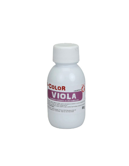 COL.LI. VIOLETA CHOC MATE AEROGRAFIA 80gr