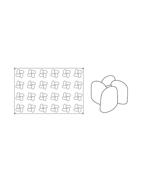 PAVOFLEX PX016 INTRIGO 24u D70x42mmPavoflex 60x40