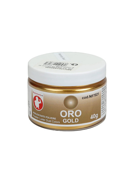 COL.PO. ORO METALICO 40gr CHOCOLOR