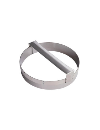 CORTADOR REDONDO 24cm LISO CON EMPUÑADURA