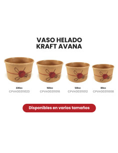 Vaso helado Kraft AvanaVasitos 2