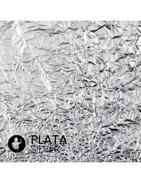 DOSSIER 25 HOJAS PLATA 9,5x9,5cm