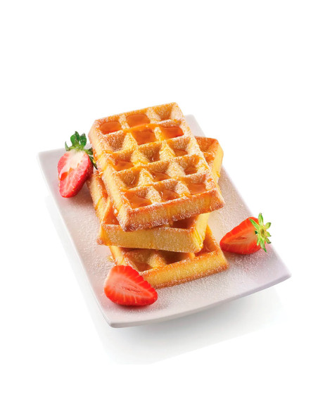 MOLDE DE SILICONA SF155 WAFFEL CLASSIC